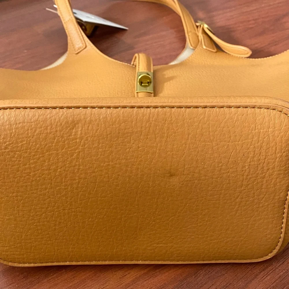 NWT Miztique Isabelle 2-in-1 Scoop Neck Tole in elegant Camel Color BGT-7188 - Picture 15 of 15